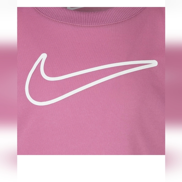 NWT Nike Girls All Day Dry Fit T Shirt Short Sleeve Pink Size 6 M - Picture 5 of 5
